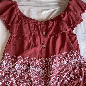 off the shoulder tee